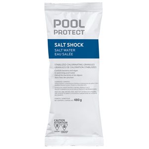 PISCINE SALT SHOCK SACHET 480G