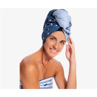 SOLEM SERVIETTE CHEVEUX PAPILLONS